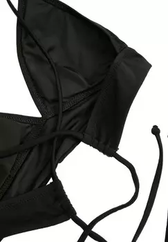 Верх бикини CRISS CROSS BACK DETAIL Koton, черный