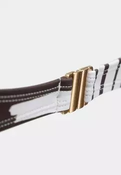 Верх бикини CROP Mint Velvet, коричневый