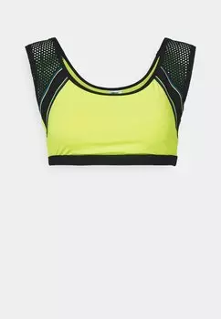 Верх бикини Crop Speedo, желтый