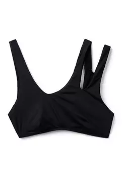 Верх бикини Cut Out United Colors of Benetton, черный