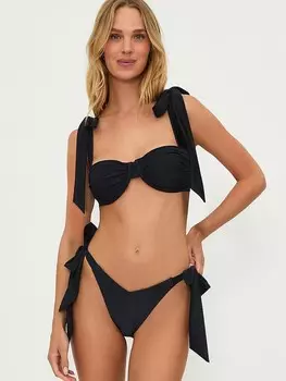 Верх бикини Delilah Beach Riot, черный
