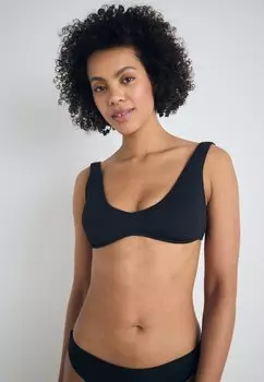 Верх бикини DIVE MULTI FIT LONGLINE Seafolly, черный