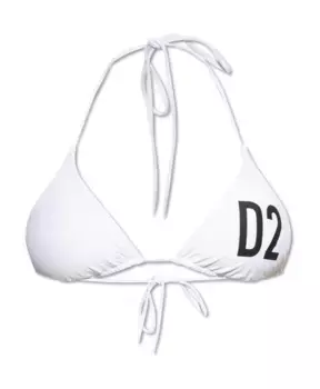 Верх бикини Dsquared2, белый
