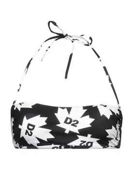 Верх бикини Dsquared2, черный