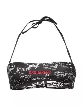 Верх бикини Dsquared2, черный