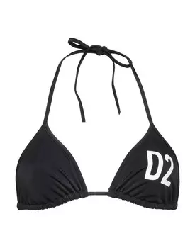 Верх бикини Dsquared2, черный