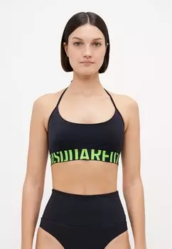 Верх бикини Dsquared2, черный