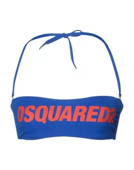 Верх бикини Dsquared2, синий
