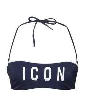 Верх бикини Dsquared2, синий