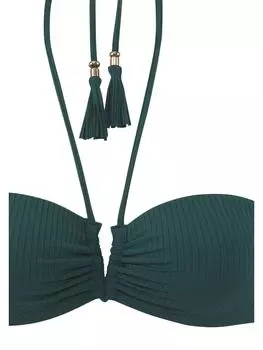 Верх бикини ELBSAND, цвет petrol