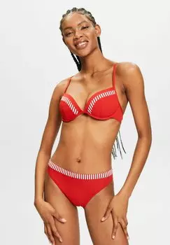 Верх бикини Esprit, цвет dark red