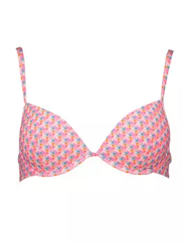 Верх бикини ESPRIT Oberteil Marley, цвет rosa/blau