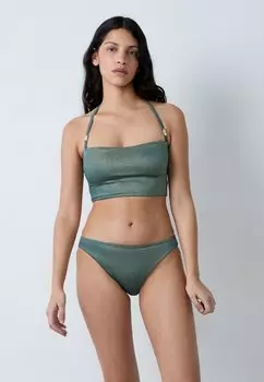 Верх бикини Etam, зеленый