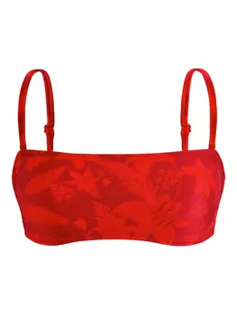 Верх бикини Flower Power Vilebrequin, красный