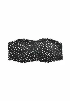 Верх бикини FRILL BANDEAU Next, черный