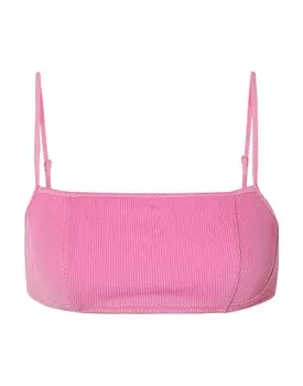 Верх бикини Ganni, розовый