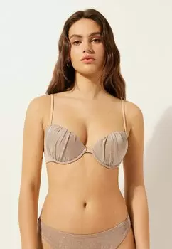 Верх бикини GLITTER Calzedonia, золотой