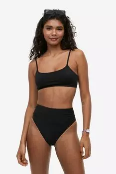 Верх Бикини H&M, черный