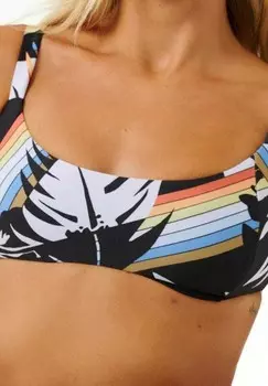 Верх бикини HOFFMAN CROP Rip Curl, черный
