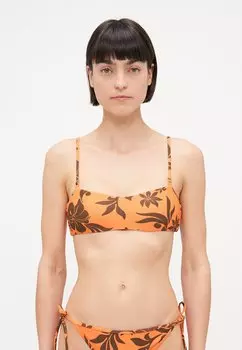 Верх бикини HULA HIBISCUS BANDEAU Roxy, мультиколор