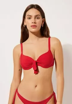 Верх бикини INDONESIA Calzedonia, цвет Rot E Indonesia Chili Red