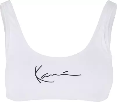 Верх бикини Karl Kani, белый