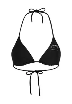 Верх бикини KARL LAGERFELD, черный