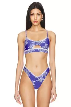 Верх бикини кэролайн Maaji, синий