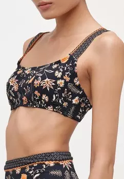 Верх бикини KERALA Roxy, антрацит