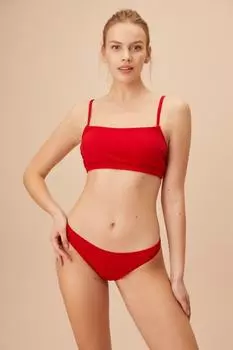 Верх бикини - Красный - Однотонный SUWEN