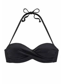 Верх бикини LASCANA, черный