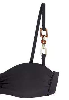 Верх бикини LASCANA, черный