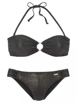 Верх бикини LASCANA, черный