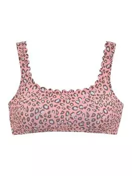 Верх бикини LASCANA, цвет lachs/bedruckt