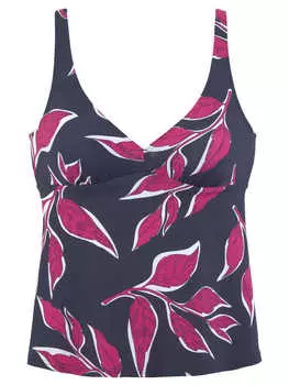 Верх бикини LASCANA, цвет marine/bedruckt