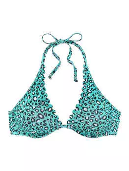 Верх бикини LASCANA, цвет mint/bedruckt
