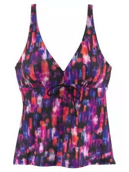 Верх бикини LASCANA, цвет schwarz/bedruckt