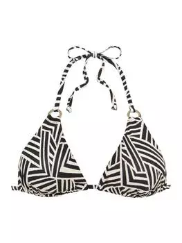 Верх бикини LASCANA, цвет schwarz/creme