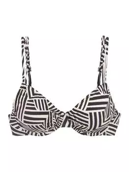 Верх бикини LASCANA, цвет schwarz/creme