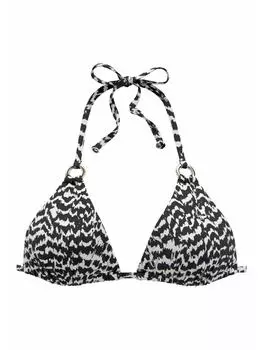 Верх бикини LASCANA, цвет schwarz/creme