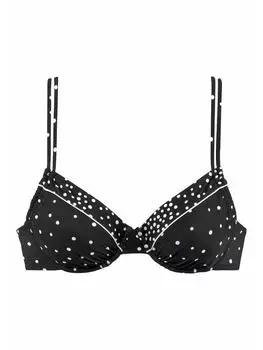 Верх бикини LASCANA, цвет schwarz/wei