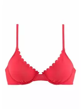 Верх бикини LASCANA, красный