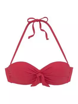 Верх бикини LASCANA, красный