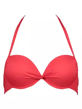 Верх бикини LASCANA Oberteil Rainbow, красный