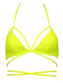 Верх бикини LASCANA Oberteil, желтый