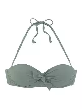 Верх бикини LASCANA, оливковый