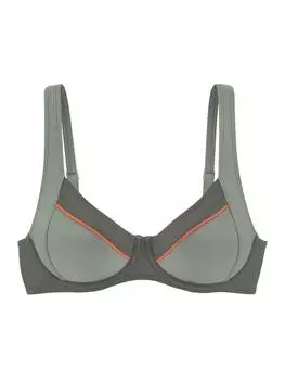 Верх бикини LASCANA, оливковый