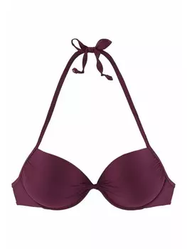 Верх бикини LASCANA Top, бордо