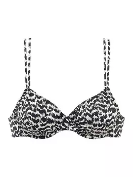 Верх бикини LASCANA Top, цвет schwarz-creme