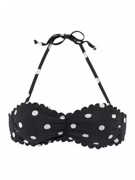 Верх бикини LASCANA Top, цвет schwarz-wei